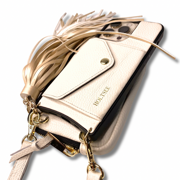 Diva Holtster Pouch and Tassel Set - Ivory