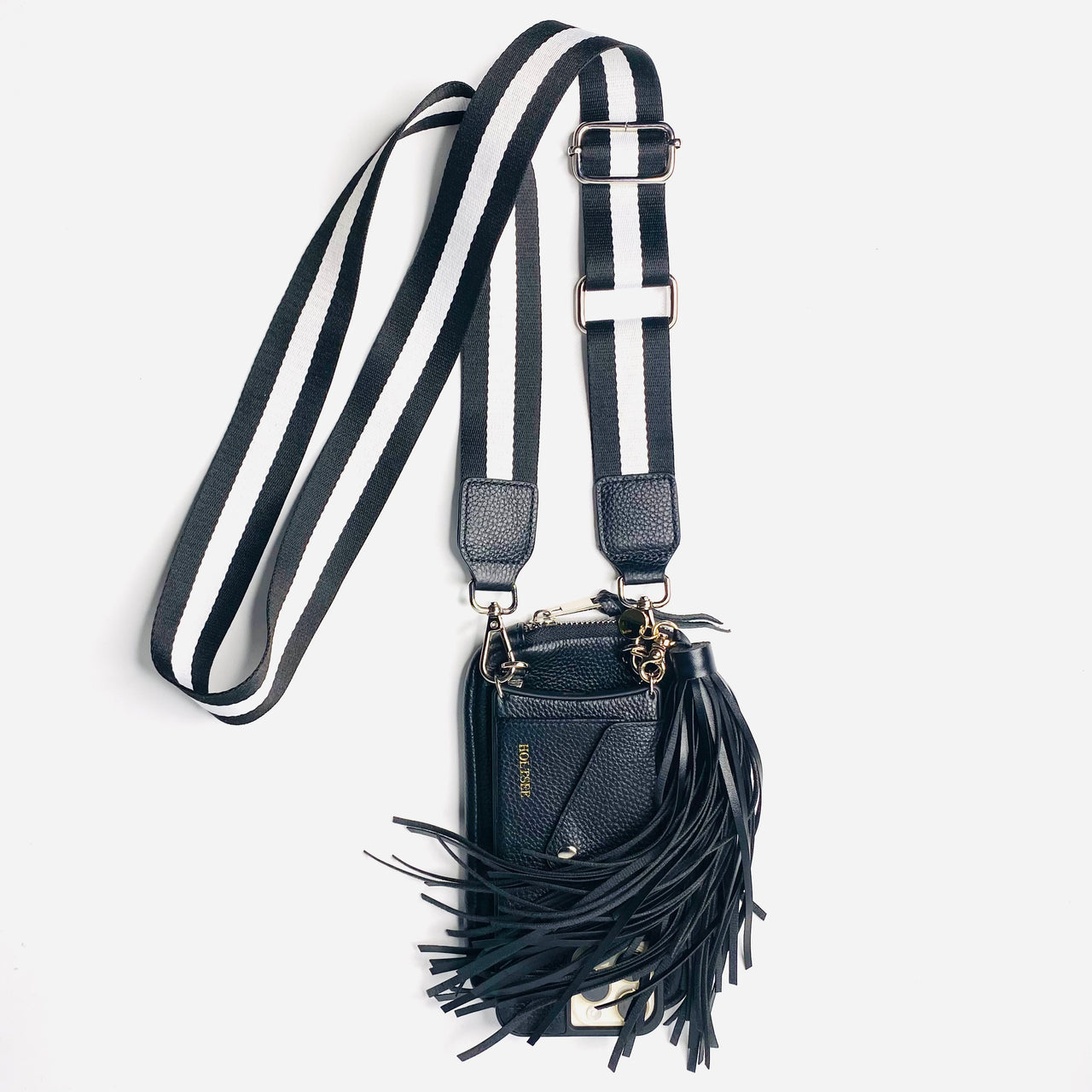 Sassy Iphone Case + Pouch + Removable Tassel